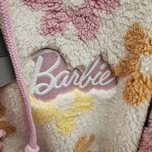 Barbie ❤️FINAL PRICE Pullover Sherpa Floral Top Super Soft
